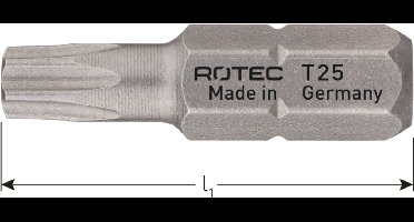 Rotec schroefbit, BASIC, TX45x25mm (Torx) (2st.)