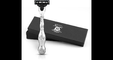 Haryali London 3 Edge scheermes voor mannen en vrouwen - Perfect Grip Lichaam & Gezichtsscheermes - Roestvrijstalen scheermes voor mannen om te scheren - Herbruikbaar scheermes