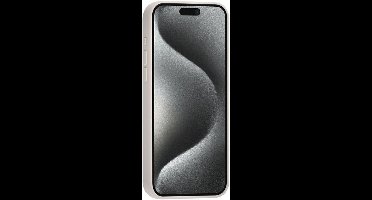 TUNIQ telefoonhoesje voor Apple iPhone 15 Pro Max - Siliconen backcover - Grijs