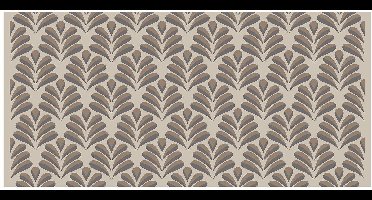 MD Entree - Design mat - Universal - Paris Latte - Vloerkleed - Antislip - Machine wasbaar - 67 x 150 cm