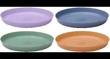 Alpina borden Ø18cm set a 4 stuks