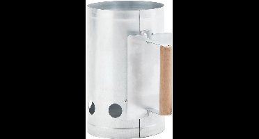 vidaXL - Houtskoolstarter - gegalvaniseerd - staal