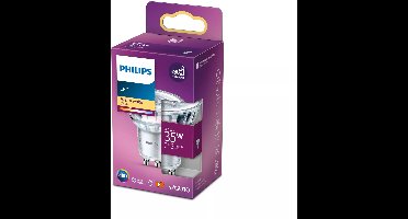 Philips LED Spot - 35 W - GU10 - warmwit licht
