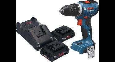 Bosch GSB 18V-65 Profi-accuschroefboormachine 18 V 65 Nm borstelloos + 2x ProCORE accu 4.0 Ah + lader