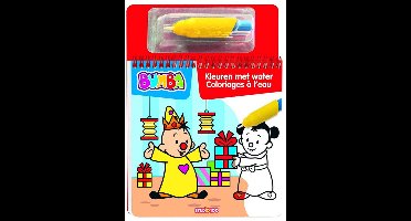 Studio 100 Bumba Kleuren met water - Tekenen voor thuis of onderweg