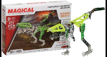 Constructieset Metaal Dino, 171dlg.