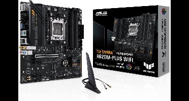 ASUS TUF GAMING A620M-PLUS WIFI AMD A620 Socket AM5 micro ATX
