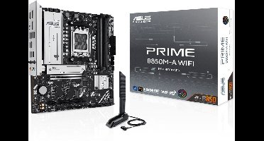 ASUS Prime B850M-A WIFI - Moederbord - Socket AM5 - Micro-ATX - AMD B850 chipset