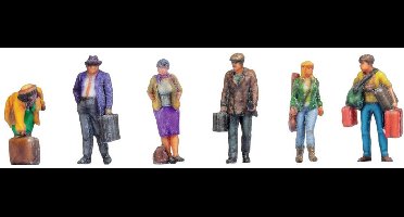 NOCH 35310 N Reizigers figuren Geverfd, Staand