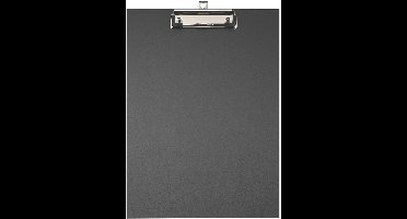 Exacompta 10x Klemplaat in gecoat papier - 23x32cm voor A4 - Zwart - 17291E