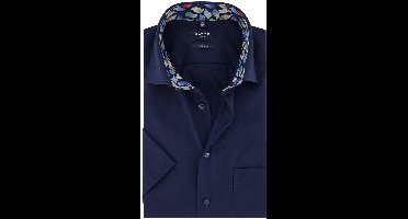 Olymp overhemd donkerblauw katoen