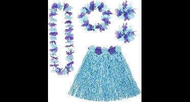 Blauwe Hawaii set Bella