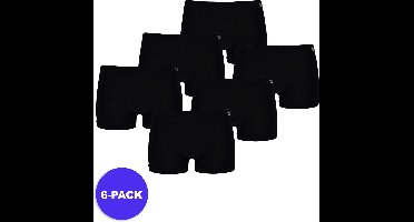 Apollo (Sports) - Bamboe Hipster Naadloos - Zwart - Maat XL - 6-Pack - Voordeelpakket