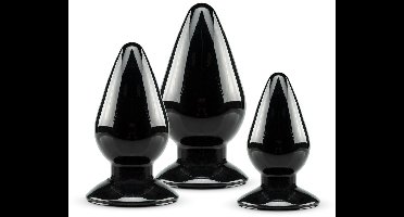 Anaal Plug Set - Zwart