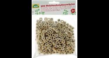 Lena - Houten kralen - Letterdobbelsteentjes