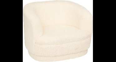 Atmosphera kids Kinderfauteuil / kinderzetel Curly - Wit