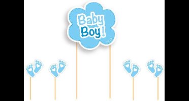 Folat - Cake Topper Baby Boy