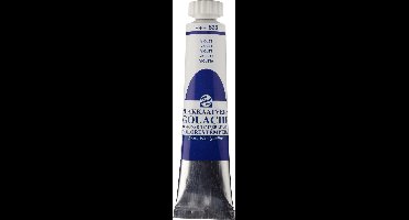 Plakkaatverf - 536 Violet - Gouache extra fine - Talens - 20 ml
