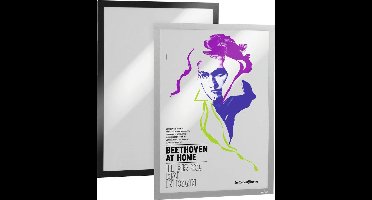 Durable 505301 Infoframe, zelfklevend Zwart (b x h x d) 465 x 639 x 28 mm DIN A2