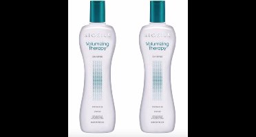 MULTI BUNDEL 2 stuks Biosilk Farouk Volumizing Therapy Shampoo 355ml