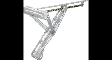 ProPlus Caravanhoeksteun - Uitdraaisteun - Opdraaisteun - Caravansteun - Steunpoot - 1500 kg Draagvermogen - Compact - Hoeksteun aanhangwagen - 677x280 mm H:502 mm