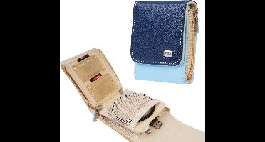 Geheugenkaarthoesje Blauw voor geheugenkaarten + accessoires