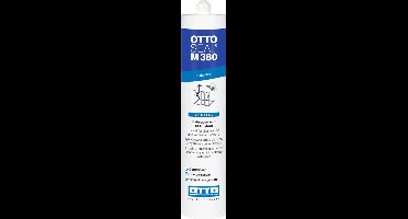 Ottoseal M380 hybride afdichtingskit - 310 ml koker - RAL 9002 - voor ventilatiekanalen cleanrooms