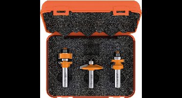 CMT - 3-delige kleine keukendeurfrezenset, HW - Frees - Snijgereedschappen - Profielfrees - 1 Stuk(s)