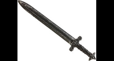 Atosa Zwaard voor een Krijger/ridder - verkleed speelgoed - 59 cm - kunststof - wapens - kind/adults - carnaval