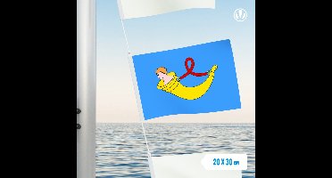 Voormalig vlaggetje Uithoorn 20x30cm