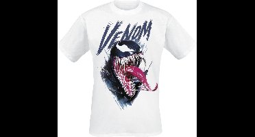 Spider-Man Marvel Games - Spider-Man 2 - Venom Scratched Heren T-shirt - wit - XL