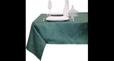 Unique Living - Tafelkleed Raula Dark Green - 145x200cm