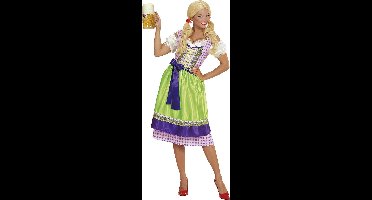 Dirndl paars/groen - Maat S