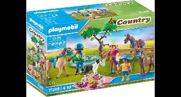 PLAYMOBIL Country Picknick excursie met paarden - 71239