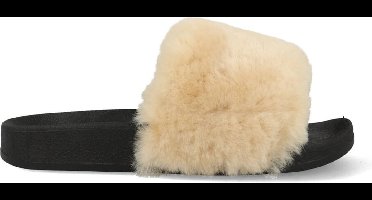 Warmbat Pantoffels Barlee BLE347026 Camel Zwart / Bruin-36