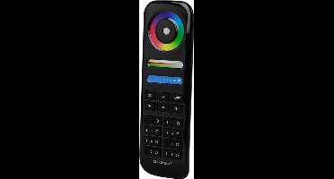 Mi-Light Mi-Boxer - (FUT089) - 8-Zone RGB+CCT Afstandsbediening - (Batterijen niet inbegrepen) - Zwart