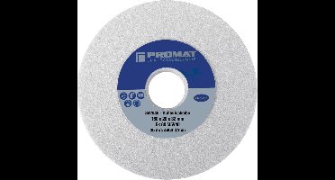 Promat slijpsteen - 175x25x32mm - wit - k80 - 4000842044