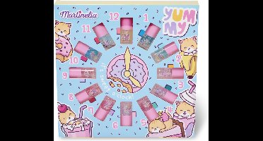 Schoonheidsset Martinelia Yummy Kinderen Nagellak 12 Stuks (24,5 x 24,5 x 3 cm)