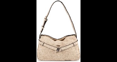 GUESS schoudertas Ella Shoulder Bag Taupe beige