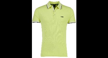 Hugo Boss poloshirt korte mouw geel