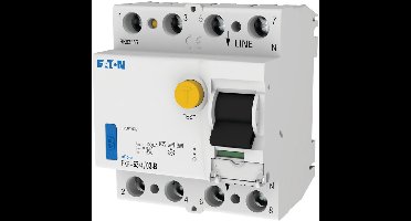 Eaton 300303 PXF-63/4/03-B Aardlekschakelaar Aardlekschakelaar voor AC/DC B 4-polig 63 A 0.3 A 230 V, 400 V