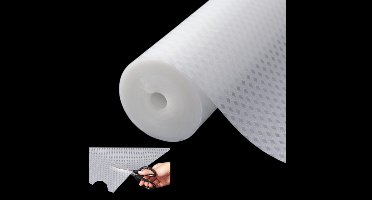 2 Rollen Verpakking 30*150cm Schraai Raster EVA Tafelmat - Waterdicht Anti-Glijden, Verdikte Geïsoleerde Doorzichtige Knipbare Kastmat voor Lade, Papier, Schoenenkast