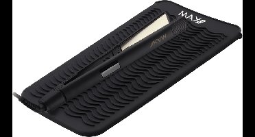 Max Pro - Warmtemat - Hittebescherming - Hitte Bescherming Haarverzorging - Beschermt tot 180°C - Zwart