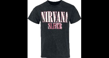 Nirvana Sliver Heren T-shirt - zwart - XL