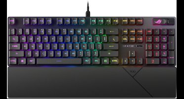 ASUS ROG STRIX SCOPE II RX/RXRD - Toetsenbord - XA12 - Bedraad - USB - Zwart - QWERTY