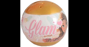 Glam Surprise make-up capsule speelgoed set voor kinderen multi kleuren.