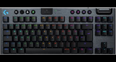 Logitech G G915 X LIGHTSPEED toetsenbord Gamen USB + RF Wireless + Bluetooth QWERTZ Duits Zwart