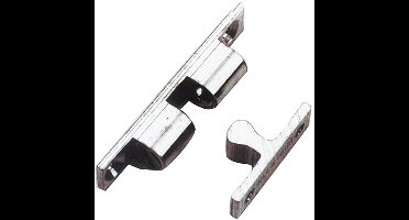 Snapsluiting chroom 44mm