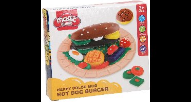 Kleiset Eten Broodje Gezond - 4 Kleuren Klei