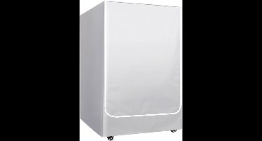 Waterdichte Wasmachinehoes, 60 x 65 x 90 cm, Grijze Stofbescherming voor Voorlader, UV-Bescherming en Vuilafstotend, Ideaal voor Wasmachines en Drogen